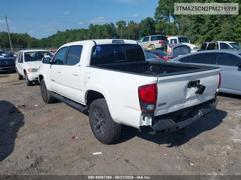 2023 Toyota Tacoma Sr5 V6 VIN: 3TMAZ5CN2PM219399 Lot: 40087268