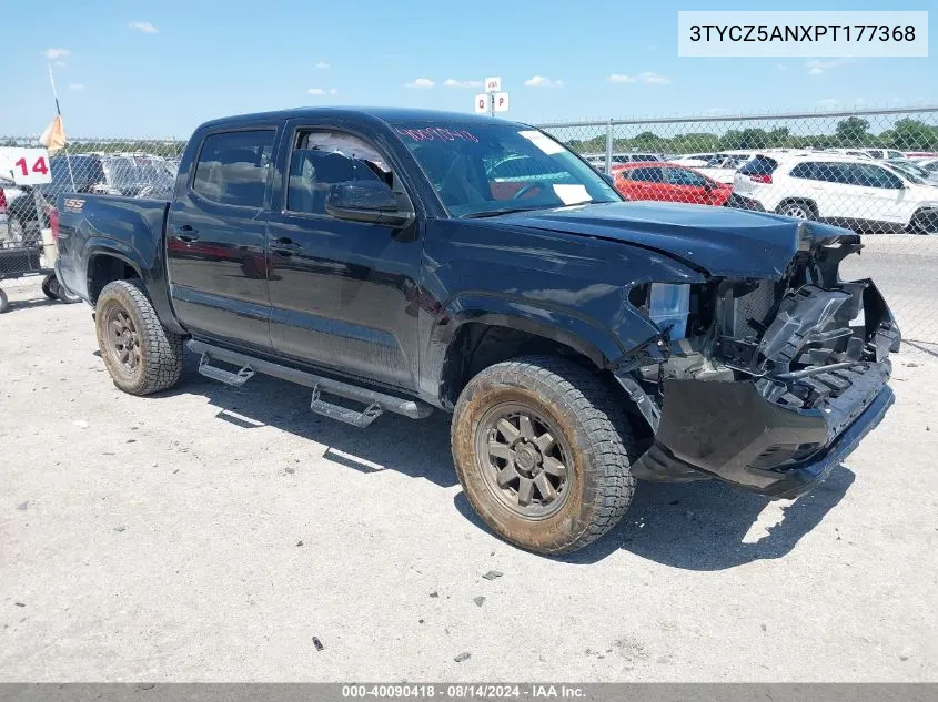 2023 Toyota Tacoma Sr V6 VIN: 3TYCZ5ANXPT177368 Lot: 40090418