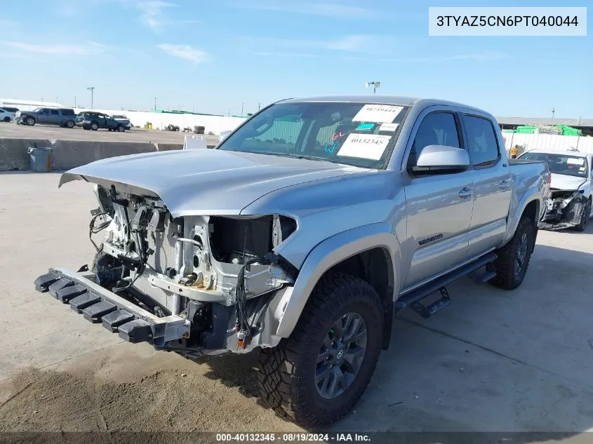 2023 Toyota Tacoma Sr5 V6 VIN: 3TYAZ5CN6PT040044 Lot: 40132345