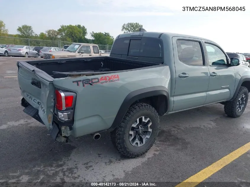 3TMCZ5AN8PM568045 2023 Toyota Tacoma Double Cab/Sr/Sr5/Trail/T