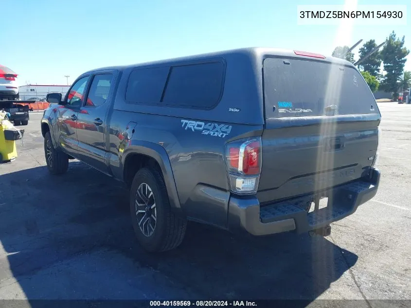 2023 Toyota Tacoma Trd Sport VIN: 3TMDZ5BN6PM154930 Lot: 40159569