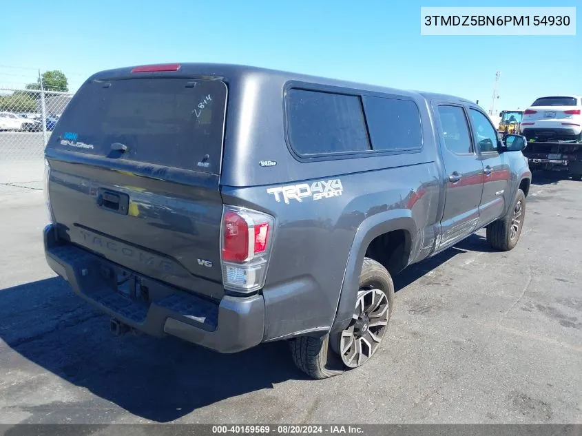 2023 Toyota Tacoma Trd Sport VIN: 3TMDZ5BN6PM154930 Lot: 40159569