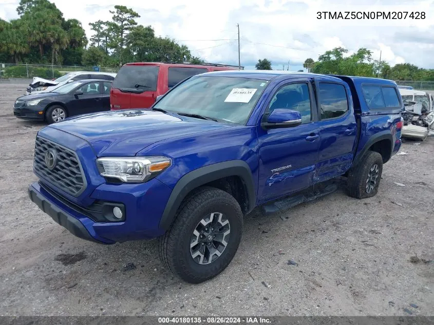 2023 Toyota Tacoma Trd Off Road VIN: 3TMAZ5CN0PM207428 Lot: 40180135