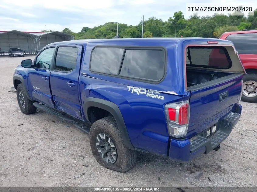 2023 Toyota Tacoma Trd Off Road VIN: 3TMAZ5CN0PM207428 Lot: 40180135