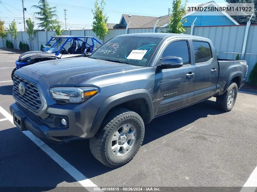 2023 Toyota Tacoma Trd Off Road VIN: 3TMDZ5BN8PM141922 Lot: 40185515