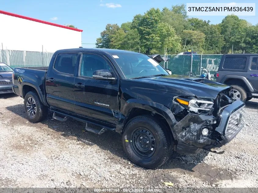 2023 Toyota Tacoma Trd Sport VIN: 3TMCZ5AN1PM536439 Lot: 40187168