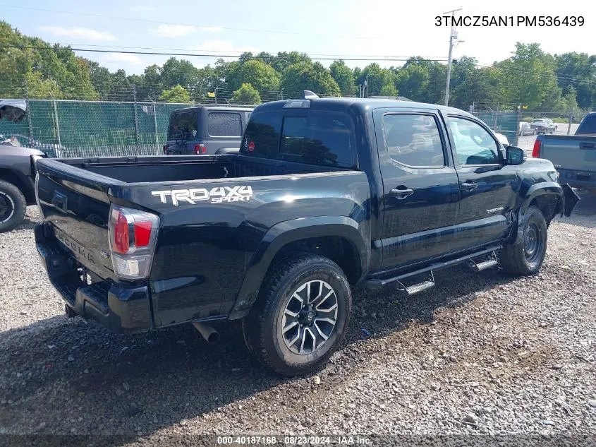 2023 Toyota Tacoma Trd Sport VIN: 3TMCZ5AN1PM536439 Lot: 40187168