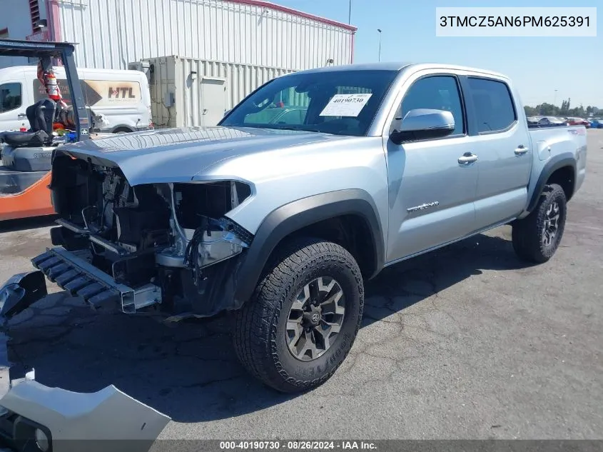 2023 Toyota Tacoma Trd Off Road VIN: 3TMCZ5AN6PM625391 Lot: 40190730