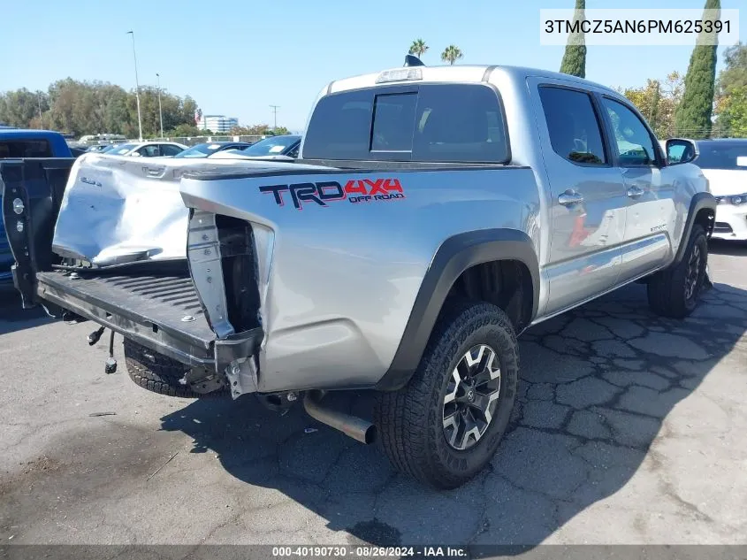 2023 Toyota Tacoma Trd Off Road VIN: 3TMCZ5AN6PM625391 Lot: 40190730