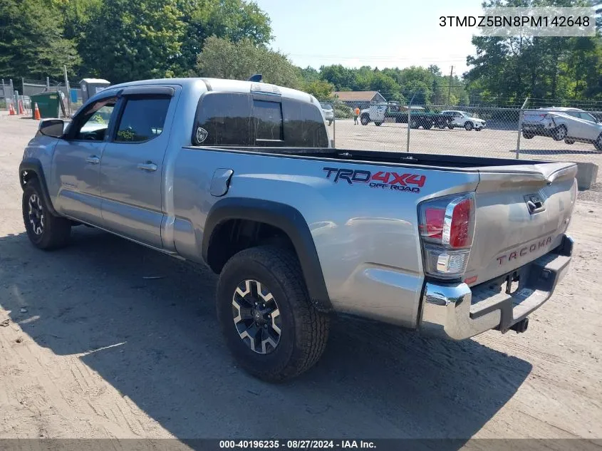 2023 Toyota Tacoma Trd Off Road VIN: 3TMDZ5BN8PM142648 Lot: 40196235