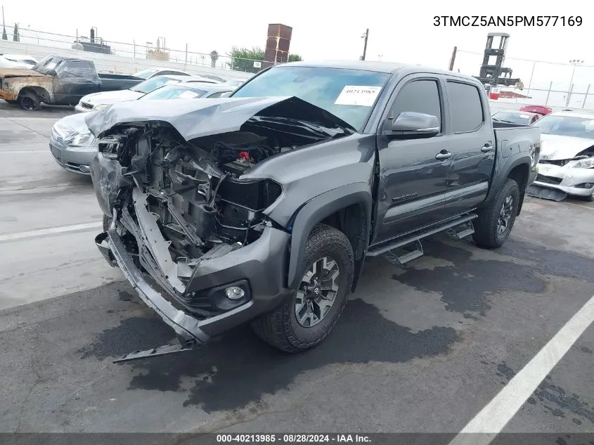 2023 Toyota Tacoma Trd Off Road VIN: 3TMCZ5AN5PM577169 Lot: 40213985