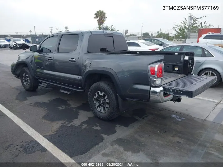 2023 Toyota Tacoma Trd Off Road VIN: 3TMCZ5AN5PM577169 Lot: 40213985