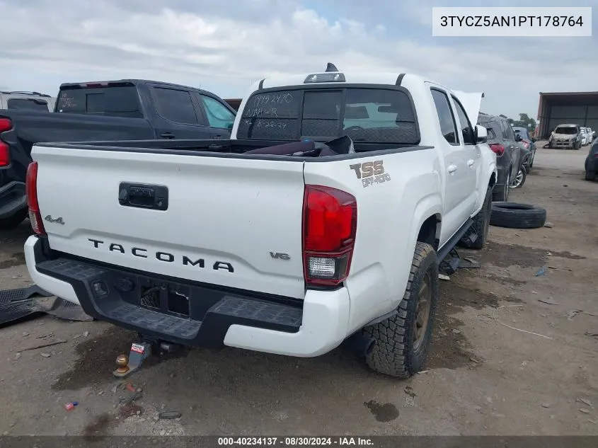 3TYCZ5AN1PT178764 2023 Toyota Tacoma Sr V6