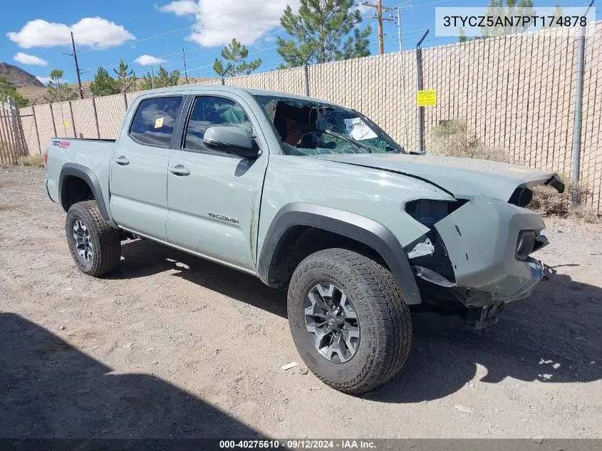 2023 Toyota Tacoma Trd Off Road VIN: 3TYCZ5AN7PT174878 Lot: 40275610