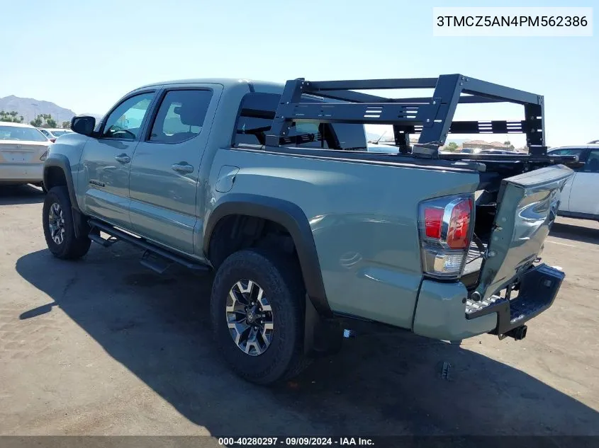 3TMCZ5AN4PM562386 2023 Toyota Tacoma Trd Off Road