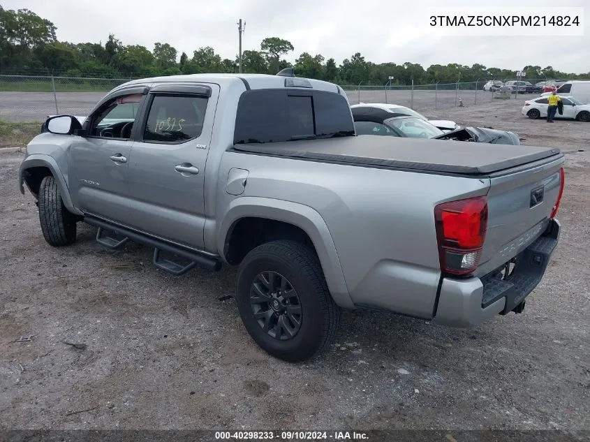 2023 Toyota Tacoma Double Cab/Sr5/Trd Sport/ VIN: 3TMAZ5CNXPM214824 Lot: 40298233