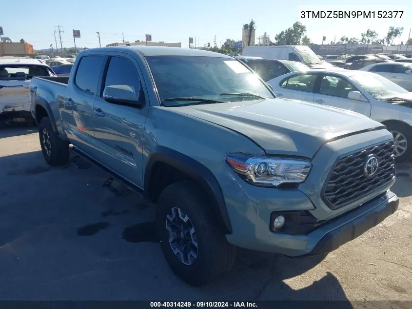 2023 Toyota Tacoma Double Cab/Sr5/Trd Sport/ VIN: 3TMDZ5BN9PM152377 Lot: 40314249