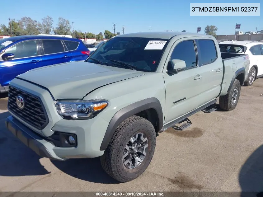 2023 Toyota Tacoma Double Cab/Sr5/Trd Sport/ VIN: 3TMDZ5BN9PM152377 Lot: 40314249