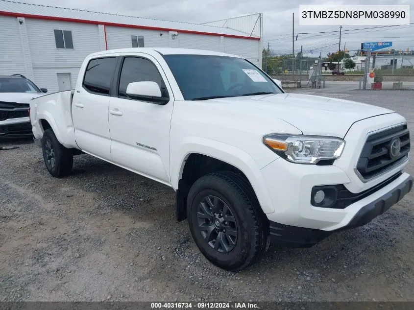 3TMBZ5DN8PM038990 2023 Toyota Tacoma Double Cab/Sr5/Trd Sport