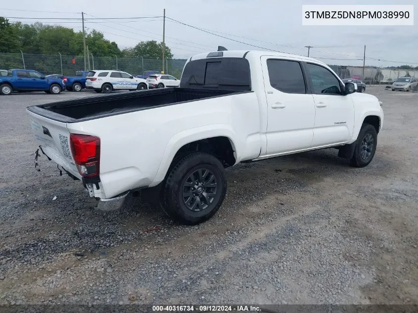 3TMBZ5DN8PM038990 2023 Toyota Tacoma Double Cab/Sr5/Trd Sport