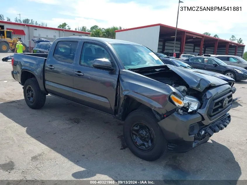 2023 Toyota Tacoma Sr V6 VIN: 3TMCZ5AN8PM541881 Lot: 40321965