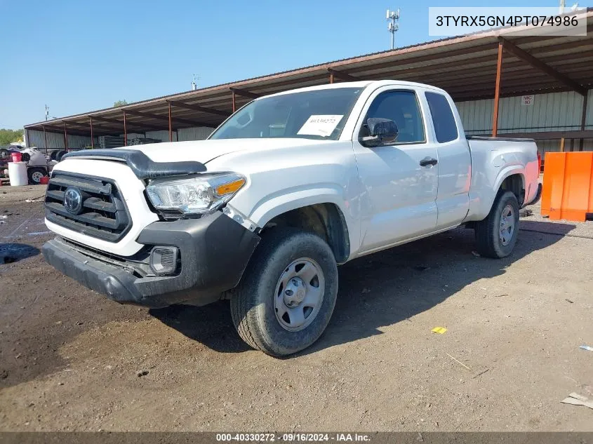 3TYRX5GN4PT074986 2023 Toyota Tacoma Sr