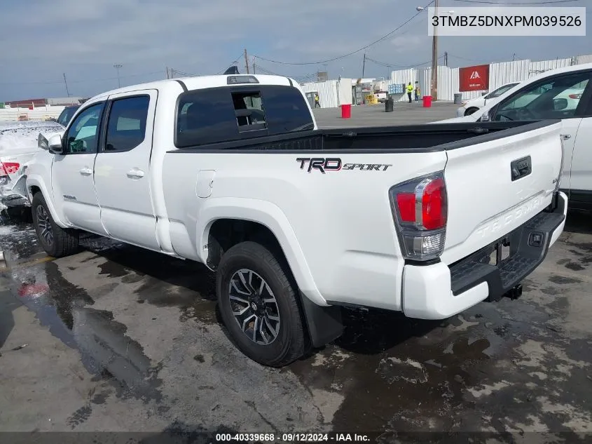 3TMBZ5DNXPM039526 2023 Toyota Tacoma Trd Sport