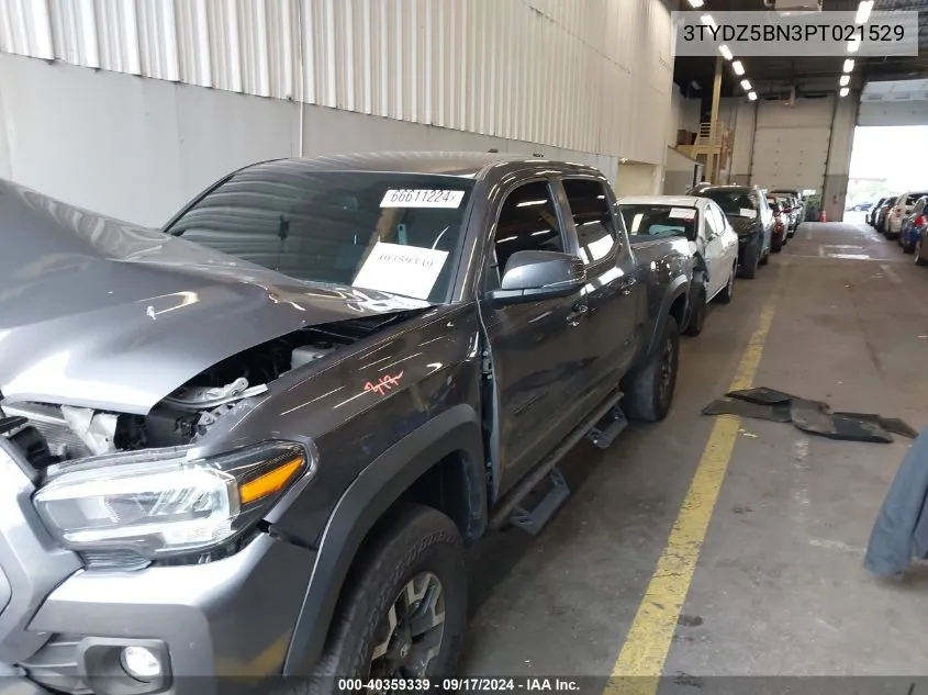 2023 Toyota Tacoma Trd Off Road VIN: 3TYDZ5BN3PT021529 Lot: 40359339