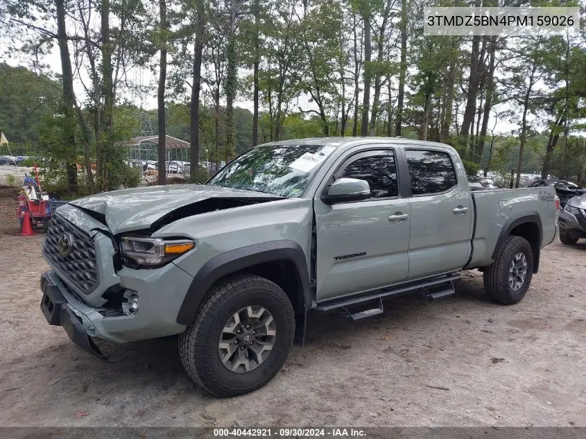 2023 Toyota Tacoma Double Cab/Sr5/Trd Sport/ VIN: 3TMDZ5BN4PM159026 Lot: 40442921