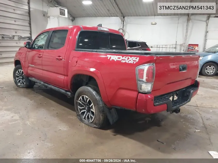 3TMCZ5AN2PM541343 2023 Toyota Tacoma Trd Sport