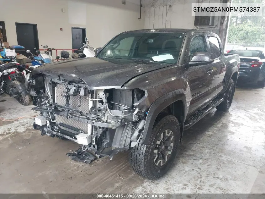 3TMCZ5AN0PM574387 2023 Toyota Tacoma Trd Off Road