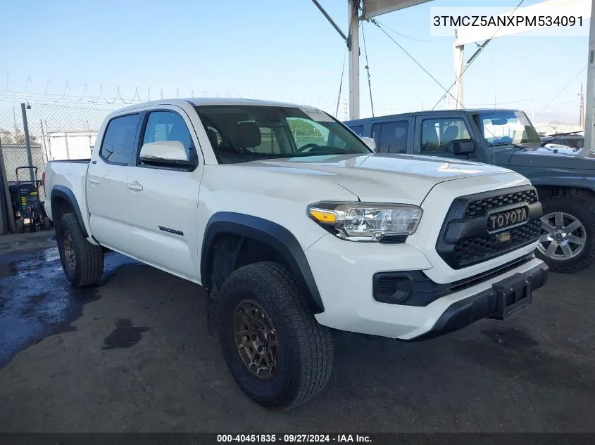 3TMCZ5ANXPM534091 2023 Toyota Tacoma Trail Edition