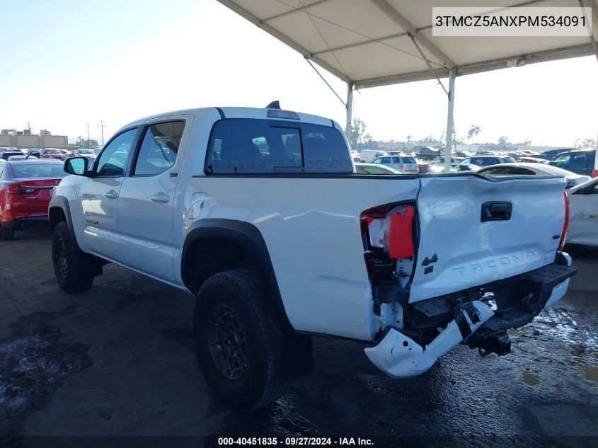 2023 Toyota Tacoma Trail Edition VIN: 3TMCZ5ANXPM534091 Lot: 40451835