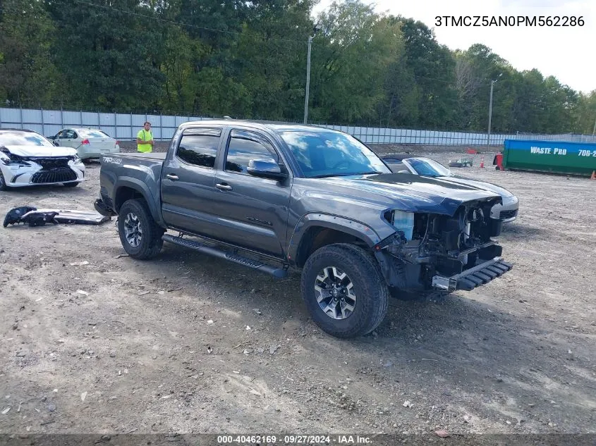 2023 Toyota Tacoma Trd Off Road VIN: 3TMCZ5AN0PM562286 Lot: 40462169