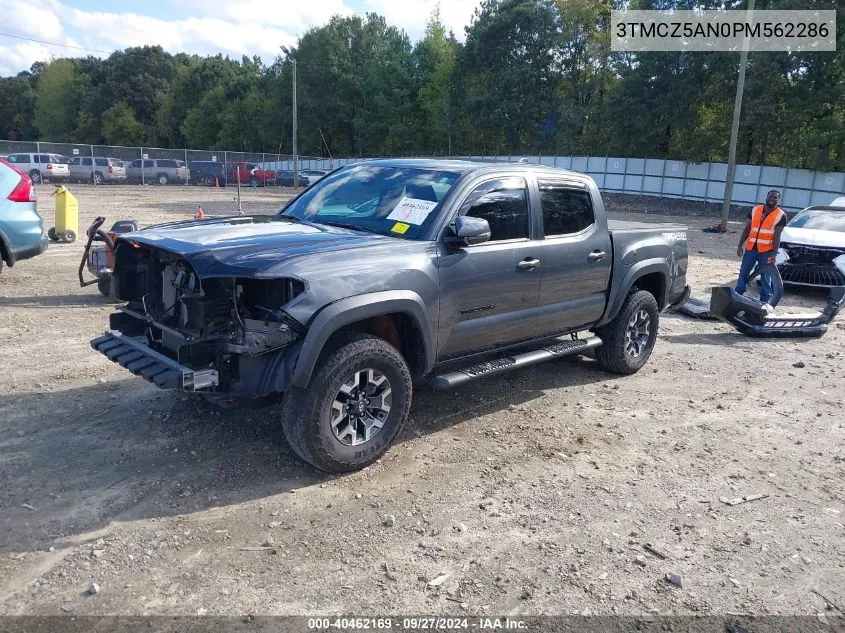 2023 Toyota Tacoma Trd Off Road VIN: 3TMCZ5AN0PM562286 Lot: 40462169