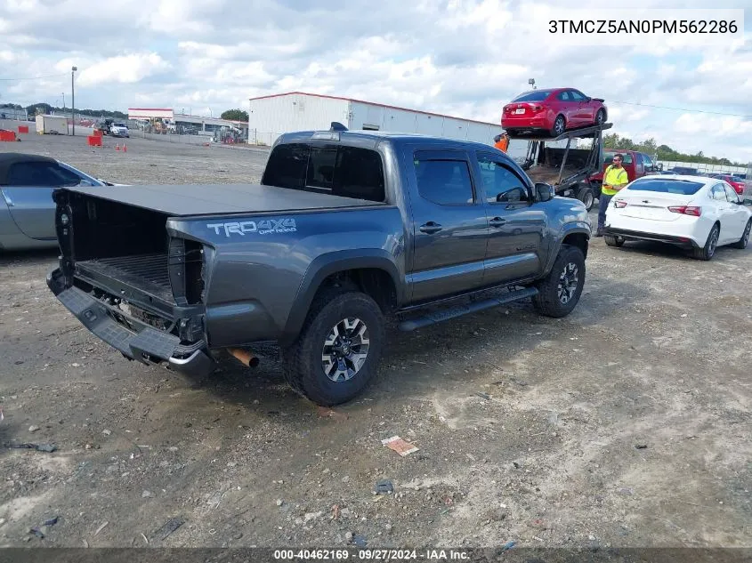 2023 Toyota Tacoma Trd Off Road VIN: 3TMCZ5AN0PM562286 Lot: 40462169