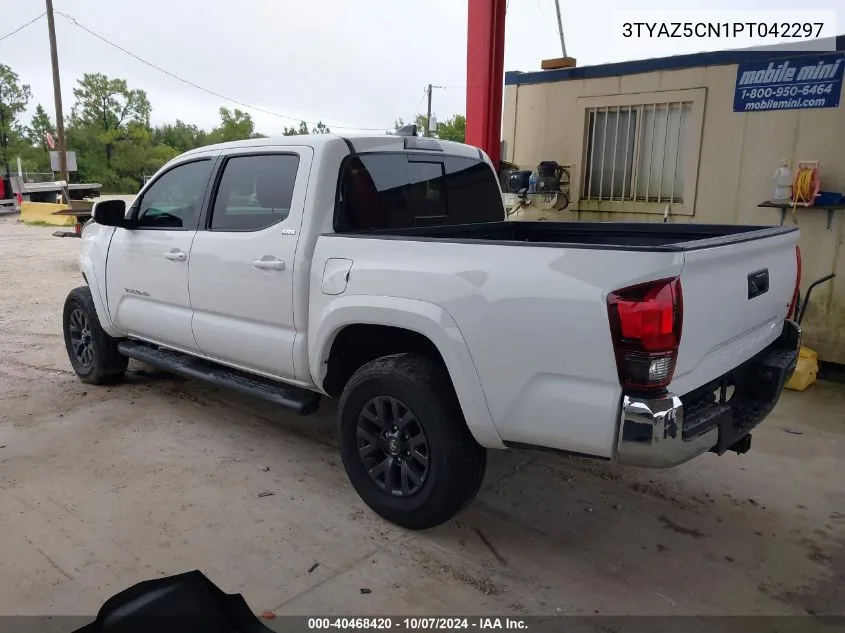 2023 Toyota Tacoma Sr5 V6 VIN: 3TYAZ5CN1PT042297 Lot: 40468420