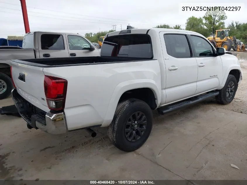 2023 Toyota Tacoma Sr5 V6 VIN: 3TYAZ5CN1PT042297 Lot: 40468420