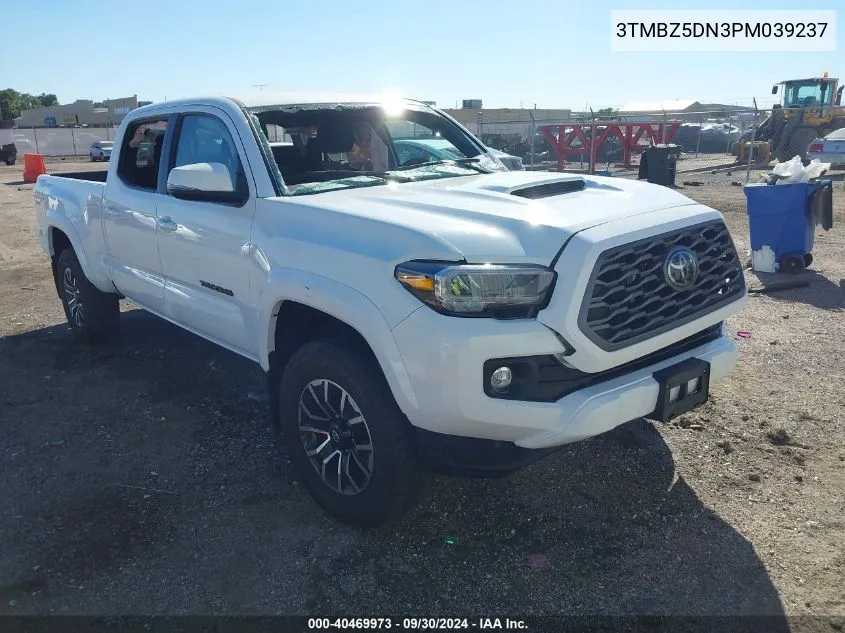 3TMBZ5DN3PM039237 2023 Toyota Tacoma Trd Sport