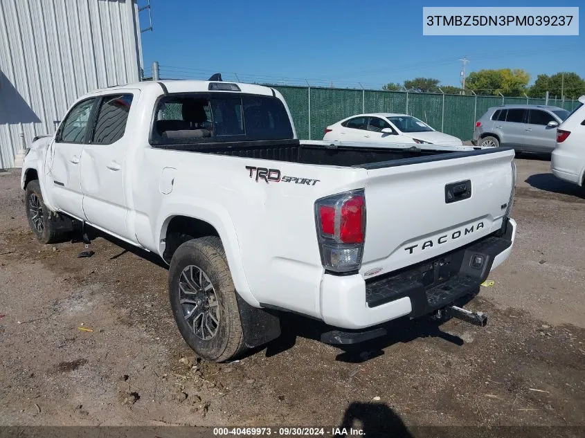 3TMBZ5DN3PM039237 2023 Toyota Tacoma Trd Sport