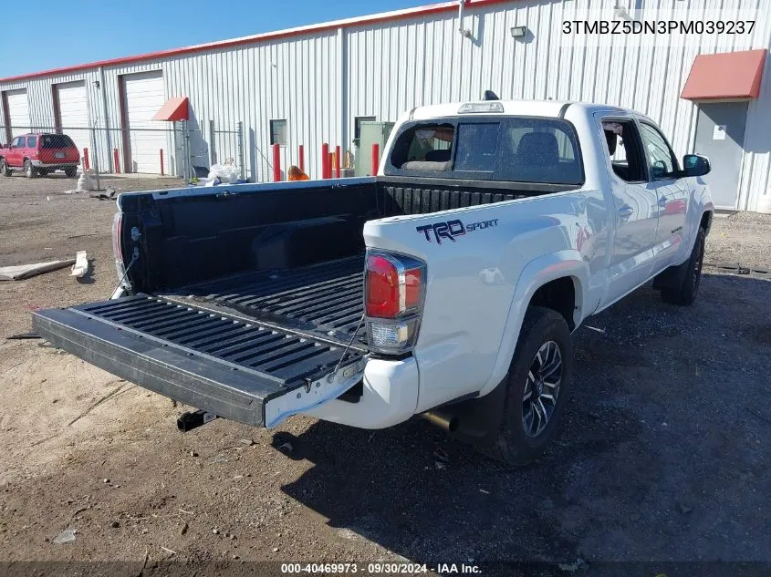 3TMBZ5DN3PM039237 2023 Toyota Tacoma Trd Sport