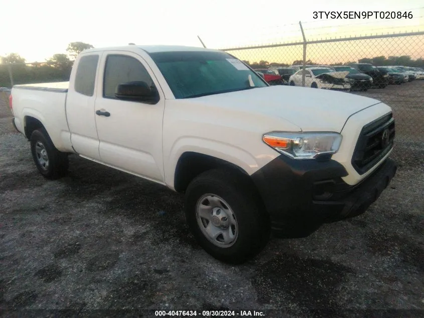 2023 Toyota Tacoma Access Cab/Sr/Sr5 VIN: 3TYSX5EN9PT020846 Lot: 40476434