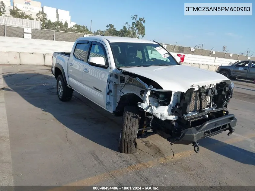 3TMCZ5AN5PM600983 2023 Toyota Tacoma Trd Off Road