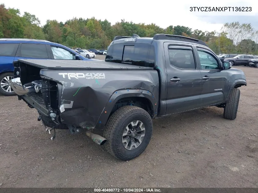 2023 Toyota Tacoma Trd Off Road VIN: 3TYCZ5ANXPT136223 Lot: 40498772