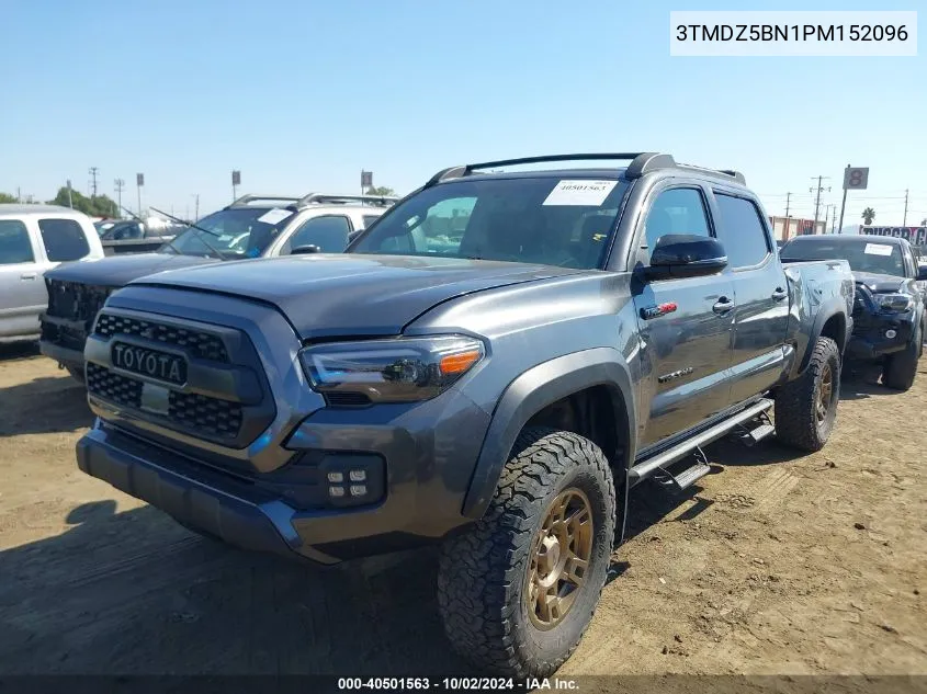 2023 Toyota Tacoma Trd Off Road VIN: 3TMDZ5BN1PM152096 Lot: 40501563