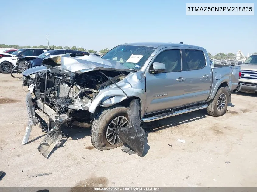 2023 Toyota Tacoma Trd Sport VIN: 3TMAZ5CN2PM218835 Lot: 40522852