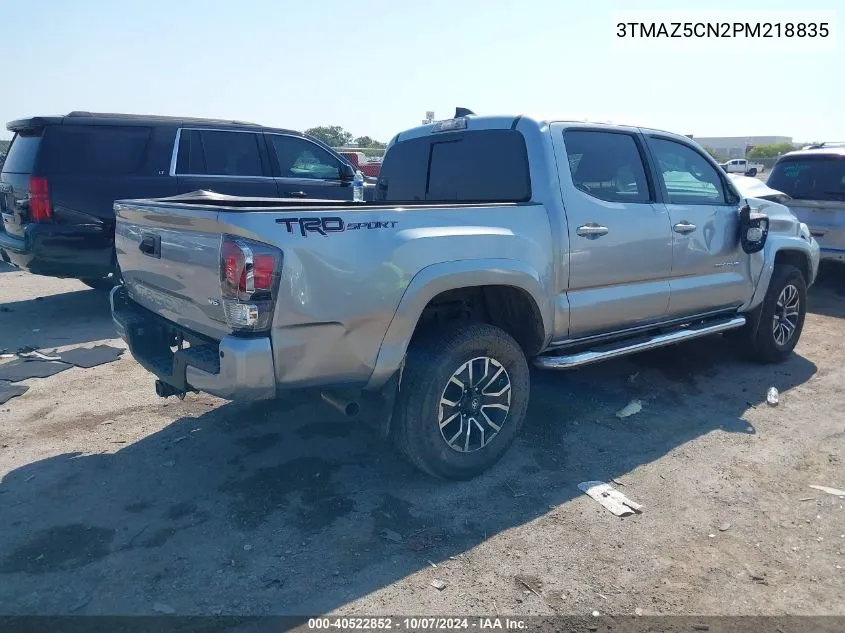 2023 Toyota Tacoma Trd Sport VIN: 3TMAZ5CN2PM218835 Lot: 40522852