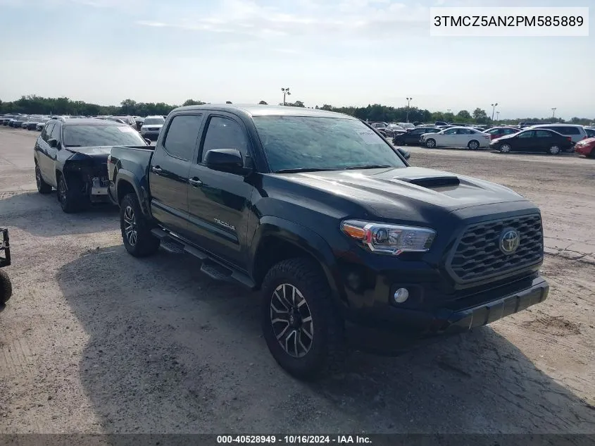 2023 Toyota Tacoma Trd Sport VIN: 3TMCZ5AN2PM585889 Lot: 40528949