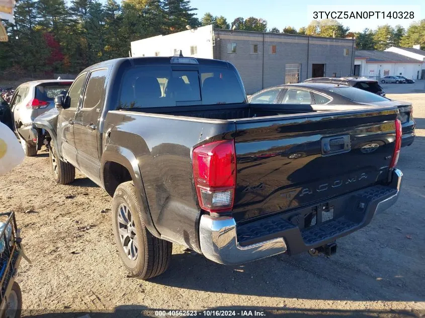 2023 Toyota Tacoma Sr5 V6 VIN: 3TYCZ5AN0PT140328 Lot: 40562523