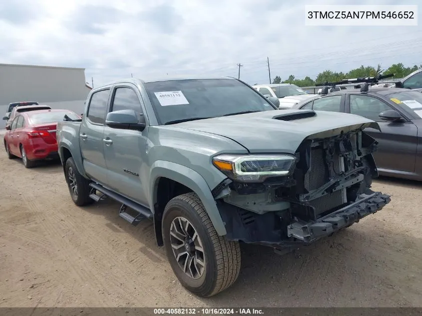 2023 Toyota Tacoma Trd Sport VIN: 3TMCZ5AN7PM546652 Lot: 40582132